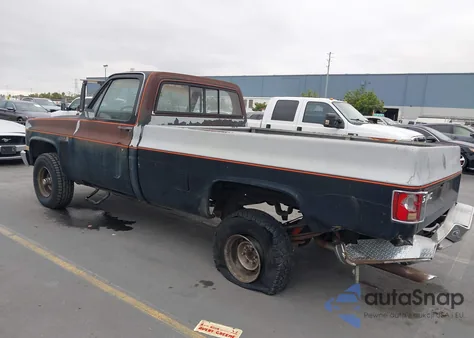 1985 GMC K1500 из США, поврежденный, VIN 1GTEK14L6FJ522225